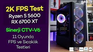 Ryzen 5 5600 RX 6700 XT 2K Ultra FPS Testleri  Sinerji CTVV6 [upl. by Nnylahs]