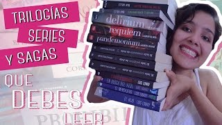 Recomendación  quot Trilogías series y sagas que debes leer quot  Buscando libros [upl. by Araem78]