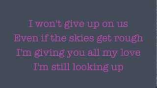 I wont give up lyrics  Jayesslee version [upl. by Engamrahc]