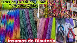 ✨ Insumos Bisutería Cristales Ojo turco Fymo y Más [upl. by Cann111]