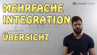 Mehrfache Integration 1 von 3 Übersicht zum Rechnen [upl. by Inami]