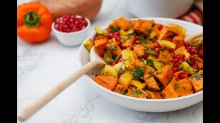 Roasted Sweet Potato Salad [upl. by Sweet401]