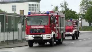 LF 2020 FF Schriesheim  TLF 818 FF Altenbach  LF 1612 FF Neckarhausen [upl. by Neilson746]