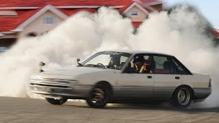 VL Turbo Mansion Takeover MASSIVE BURNOUT [upl. by Aloysia]