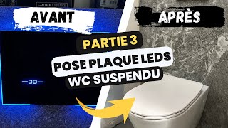 PRÉSENTATION INNOVANTE  Plaque WC LED léclairage intelligent pour vos toilettes [upl. by Manup4]