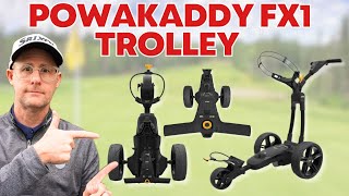 Simplicity and Efficiency The PowaKaddy FX1 18 Hole Electric Trolley [upl. by Mary]