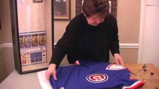 How To Frame A Sports Jersey [upl. by Patton170]