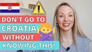 TRAVEL ADVICE FOR CROATIA 18 Things You Need to Know Before Traveling to Croatia [upl. by Eemaj]