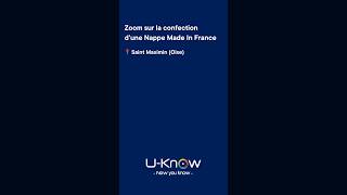 Zoom sur la confection Nappe Made In France [upl. by Lemieux]