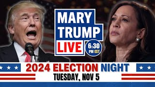 LIVE Democracys Biggest Night  Mary Trump amp Nerd Avengers WATCH HISTORY [upl. by Ecidna]