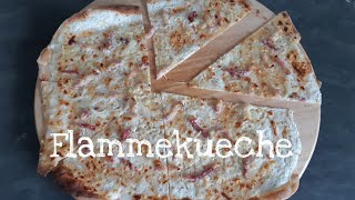 Flammekueche 👩‍🍳 tarte flambée alsacienne  Recette pas à pas  Fait maison [upl. by Faden]