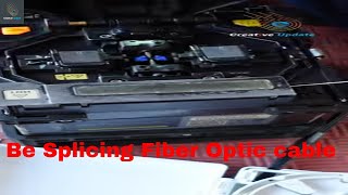 How to Be Splicing Fiber Optic cable home crafts crafts reels fiberoptic splicing fiber [upl. by Anma408]