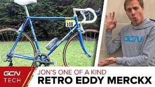 Jons Retro Pro Road Bike  Eddy Merckx Corsa Extra [upl. by Diva]