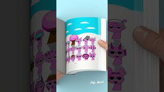 Normal Sprunki DuDiDam But They‘re All PinK sprunki Creativity Flipbook shorts [upl. by Esiocnarf]