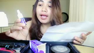 UNBOXING  RIVIEW COLLYRE BLUE laiter BAHASA INDONESIA [upl. by Adlemy]