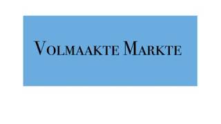 Volmaakte Markte [upl. by Dollie]