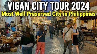 Vigan City Philippines  Evening Tour at the Most Well Preserved City amp Capital of Ilocos Sur [upl. by Wehtam173]