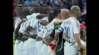 World Cup 2006 Final France National Anthem [upl. by Ardnaed]