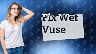 How to fix a Vuse that got wet [upl. by Ramunni206]