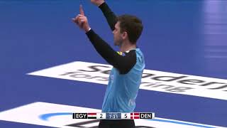 Egypt vs Denmark  Highlights  28th IHF Mens World Championship POLSWE 2023 [upl. by Aetnahc]