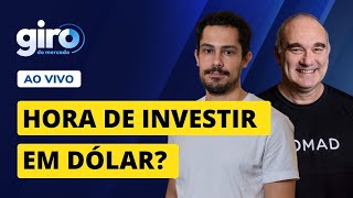 🔴 Perspectivas para o dólar em dia de decisão de juros do FOMC e Copom  Giro do Mercado ao Vivo [upl. by Garbe]