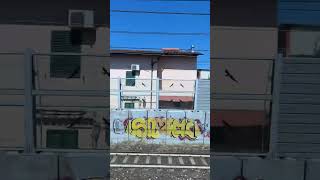 Train from Pistoia to Florence TIMELAPSE [upl. by Iliak]