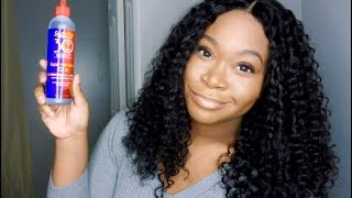 START TO FINISH  My BONDING GLUE Lace Closure QuickWeave Wig Install [upl. by Alyks]