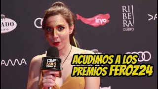 ACUDIMOS A LOS PREMIOS FEROZ 2024 [upl. by Aronael873]