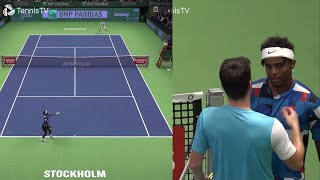 STOCKHOLM OPEN 2023  Miomir Kecmanovic vs Elias Ymer Highlights 🔴 [upl. by Atkins]