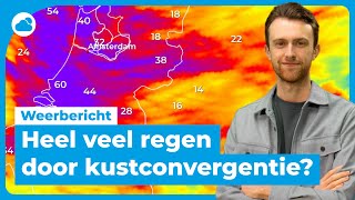 Weerbericht komende dagen regionaal veel regen [upl. by Desdemona]