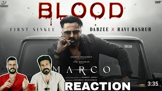 Marco First Single BLOOD Song Reaction  Unni Mukundan Dabzee Ravi Basrur  Entertainment Kizhi [upl. by Ehsom]