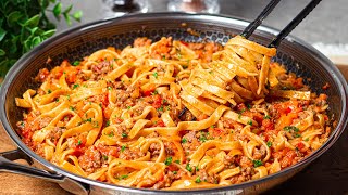 Dieses Rezept wird Sie verrückt machen Ich habe noch nie so leckere Pasta gegessen 🔝 3 Rezepte [upl. by Enialb]