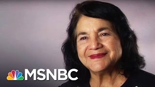 Dolores Huerta Labor Activist  7 Days Of Genius  MSNBC [upl. by Clo43]