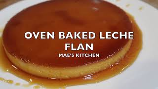 OVEN BAKE LECHE FLANMAES KITCHEN [upl. by Constant14]