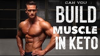 Build Muscle on a Keto Diet Nutrition Science [upl. by Ellene]