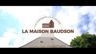 Maison Baudson  Patrimoine 2024  Pastille mémorielle [upl. by Nelg]