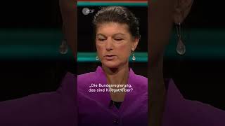 BSWChefin Wagenknecht Regierung als quotKriegstreiberquot  short shorts lanz [upl. by Leta307]