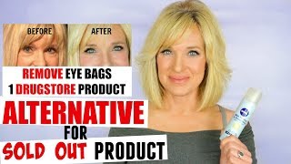 REMOVE Under EYE BAGS ALTERNATIVE For SOLD OUT Nivea Product [upl. by Belia748]