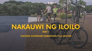 Nakauwi Ako ng Iloilo  Flatless Schwalbe Marathon Plus Review  Folding Bike [upl. by Mallina]