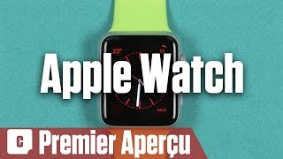 Apple Watch en vidéo  découvrez son interface [upl. by Asaret]