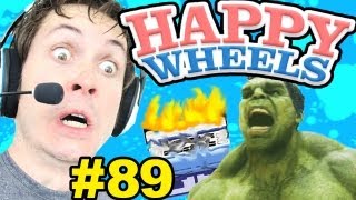 Happy Wheels  HULK SMASH [upl. by Sheelah]