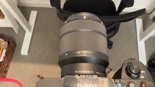 How to get blurry background with Sony 2870mm lens [upl. by Narej]