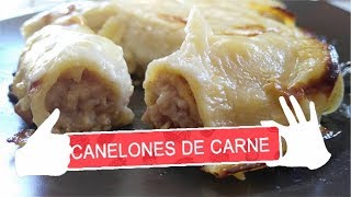 CANELONES DE CARNE [upl. by Sunderland690]