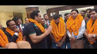 abh Nepal men bhi Halla bol imc business  imc business Nepal seminar program video imc celebration [upl. by Eicrad]