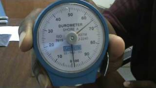 Checking Durometer with a handheld gage [upl. by Letch]