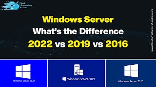 Windows Server 2022 vs 2019 vs 2016 – What’s the Difference [upl. by Dinny]