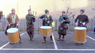 Special quotScotland The Bravequot mix by Scottish tribal band Clanadonia for St Andrews Day 2019 in Perth [upl. by Ramses]