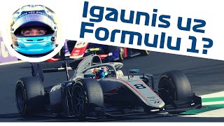 Vai igaunis Juri Vips kļūs par F1 pilotu [upl. by Harri]