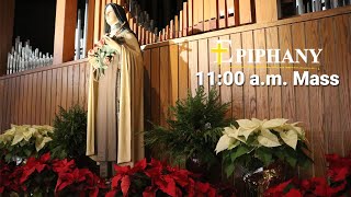 11282021 Epiphany Live Stream Mass 1100 Sunday [upl. by Eatnwahs809]