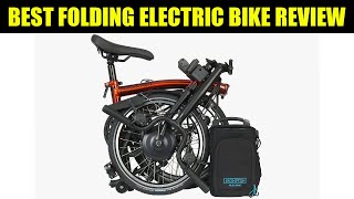 BROMPTON ELECTRIC C LINE EXPLORE FOLDING ELECTRIC BIKE REVIEW [upl. by Yrallih]